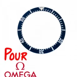 Insert Lunette Montre OMEGA Seamaster Bleu Marine 38,00 mm
