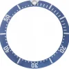 Insert Lunette Montre OMEGA Seamaster Bleu 33,05 mm