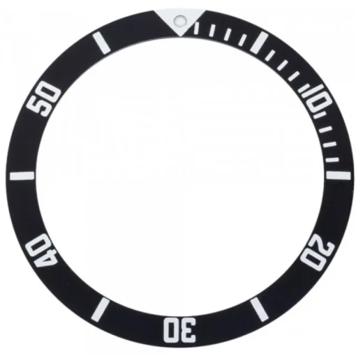 Insert Lunette Montre TAG HEUER 980.020 Noir 34,85 mm