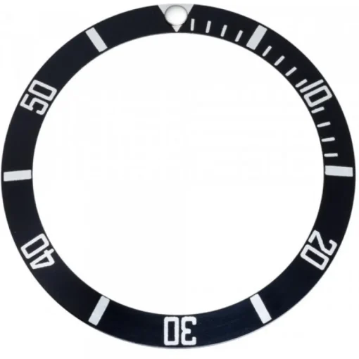 Insert Lunette pour Montre ROLEX Céramique Noir 37,45 mm