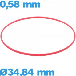 Joint 34,84 X 0,58 mm cylindrique   pour horlogerie