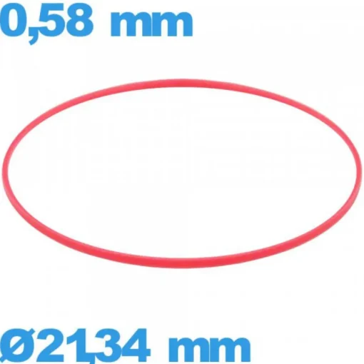 Joint 21,34 X 0,58 mm cylindrique    pour montre pas cher