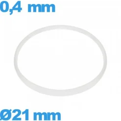 Joint 21 X 0,4 mm Cylindrique   verre horlogerie pas cher