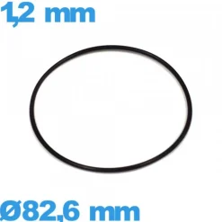 Joint 82,6 X 1,2 mm de montre torique  nitrile