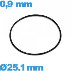 Joint 25,1 X 0,9 mm d'horlogerie nitrile O-ring