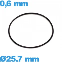 Joint 25,7 X 0,6 mm horlogerie O-ring  NBR