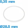 Joint   28,5 X 0,35 mm  montre