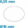 Joint  18 X 0,35 mm montre Cylindrique  pas cher