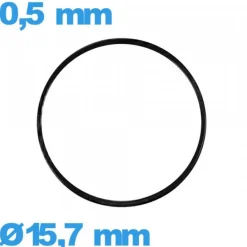 Joint 15,7 X 0,5 mm montre nitrile plat