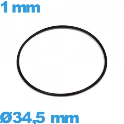 Joint 34,5 X 1 mm montre torique  nitrile ISO Swiss