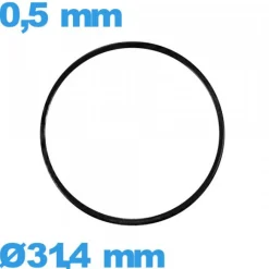 Joint  31,4 X 0,5 mm plat  d'horlogerie pas cher