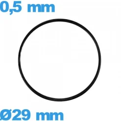 Joint 29 X 0,5 mm pour horlogerie plat