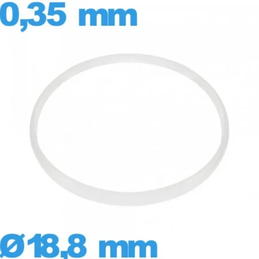 Joint  18,8 X 0,35 mm pour montre Sternkreuz  Hytrel pas cher
