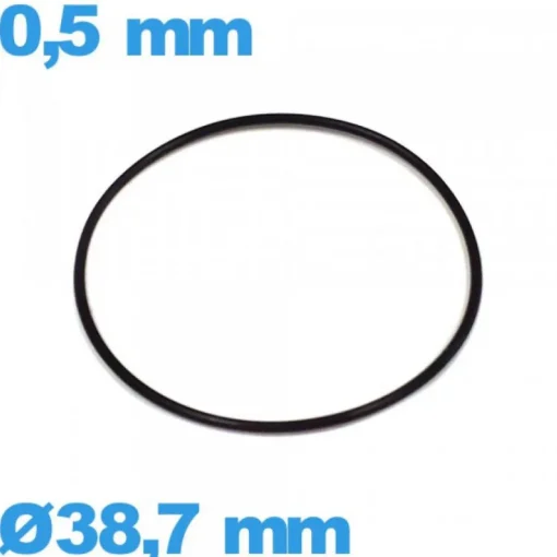 Joint  38,7 X 0,5 mm torique  pour montre