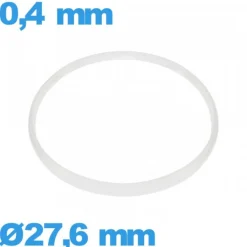 Joint 27,6 X 0,4 mm verre d'horlogerie