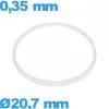 Joint de marque Sternkreuz  20,7 X 0,35 mm i-Ring verre d'horlogerie