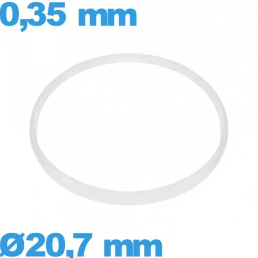 Joint de marque Sternkreuz  20,7 X 0,35 mm i-Ring verre d'horlogerie