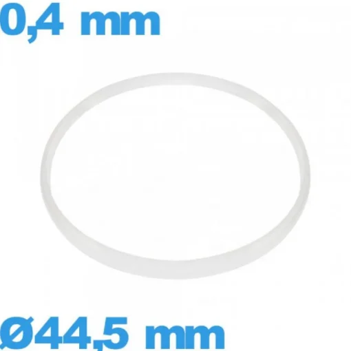Joint  de montre  44,5 X 0,4 mm blanc