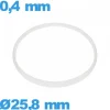 Joint de montre de marque Sternkreuz   25,8 X 0,4 mm