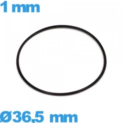 Joint  d'horlogerie 36,5 X 1 mm torique  étanchéité nitrile