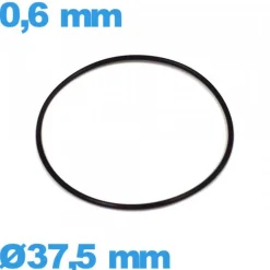 Joint  d'horlogerie 37,5 X 0,6 mm O-ring  étanchéité caoutchouc
