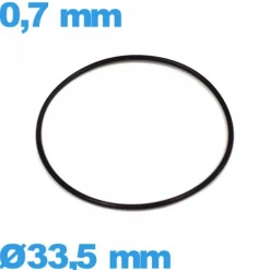 Joint d'horlogerie O-ring  étanchéité 33,5 X 0,7 mm   pas cher