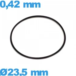 Joint horlogerie 23,5 X 0,42 mm étanchéité NBR  O-ring ISO Swiss