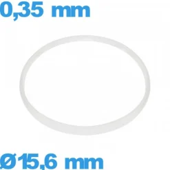 Joint Hytrel Sternkreuz  pour montre - 15,6 X 0,35 mm