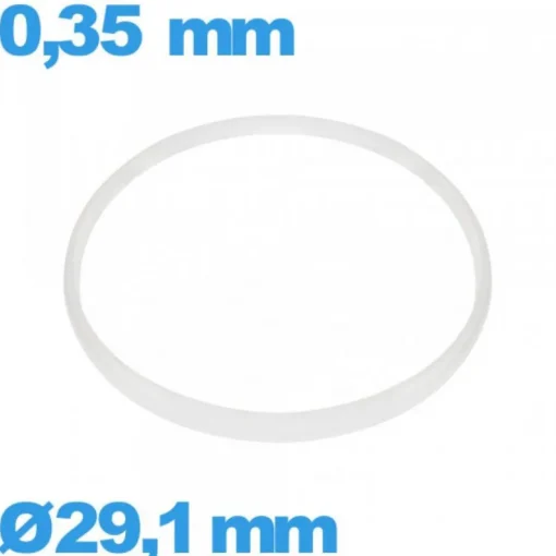 Joint Hytrel  verre pour horlogerie Sternkreuz 29,1 X 0,35 mm i-Ring
