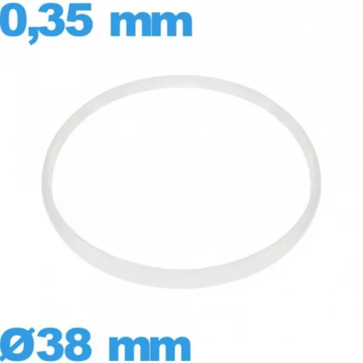 Joint i-Ring 38 X 0,35 mm verre pour montre  pas cher