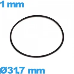 Joint ISO Swiss 31,7 X 1 mm pour montre NBR torique
