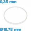 Joint  montre  - 19,78 X 0,35 mm