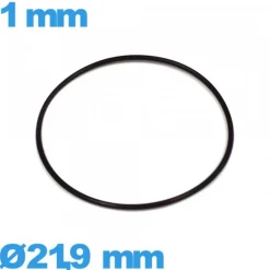Joint montre 21,9 X 1 mm étanchéité caoutchouc  torique