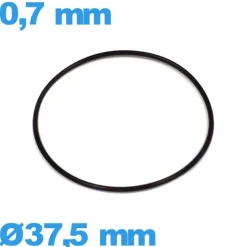Joint montre torique étanchéité 37,5 X 0,7 mm  caoutchouc pas cher