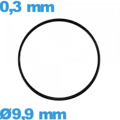 Joint NBR  plat de montre - 9,9 X 0,3 mm