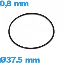 Joint nitrile de marque ISO Swiss O-ring d'horlogerie - 37,5 X 0,8 mm