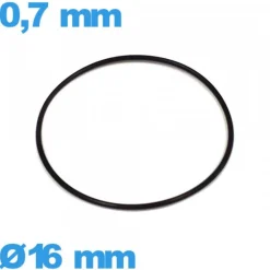 Joint pas cher horlogerie  16 X 0,7 mm torique  étanchéité nitrile