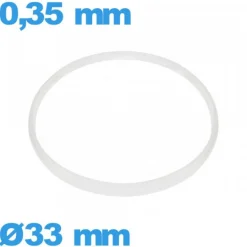 Joint pour horlogerie 33 X 0,35 mm