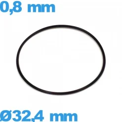 Joint  pour horlogerie de marque ISO Swiss 32,4 X 0,8 mm torique  étanchéité NBR