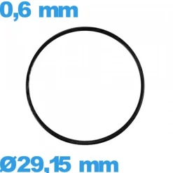 Joint pour horlogerie plat de marque iso swiss étanchéité 29,15 X 0,6 mm NBR  pas cher