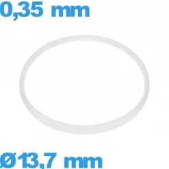 Joint Sternkreuz verre pour montre Hytrel - 13,7 X 0,35 mm