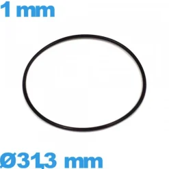 Joint torique de marque ISO Swiss de montre  - 31,3 X 1 mm