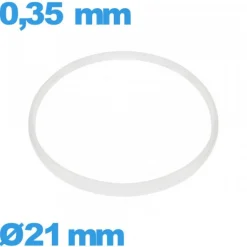 Joint verre de montre  - 21 X 0,35 mm