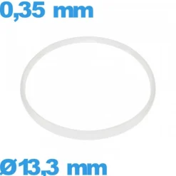 Joint verre de montre 13,3 X 0,35 mm blanc  pas cher