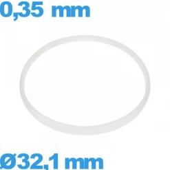 Joint   verre horlogerie  32,1 X 0,35 mm Cylindrique