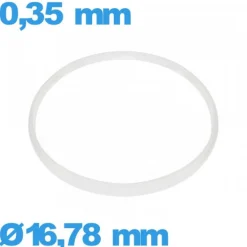 Joint verre horlogerie   pas cher  Cylindrique 16,78 X 0,35 mm