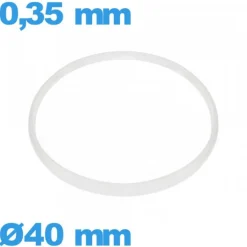 Joint  verre pour horlogerie  40 X 0,35 mm