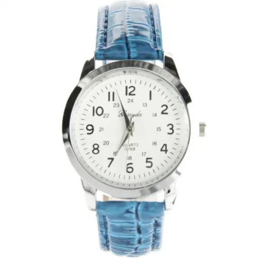 Femme Jolie montre femme pas chère bracelet bleu