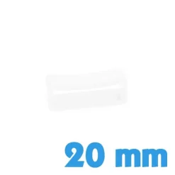 Loop Blanc 20 mm pour montre