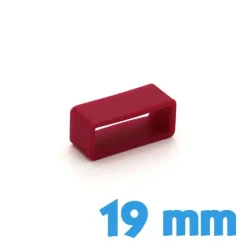 Loop bracelet 19 mm Rouge foncé